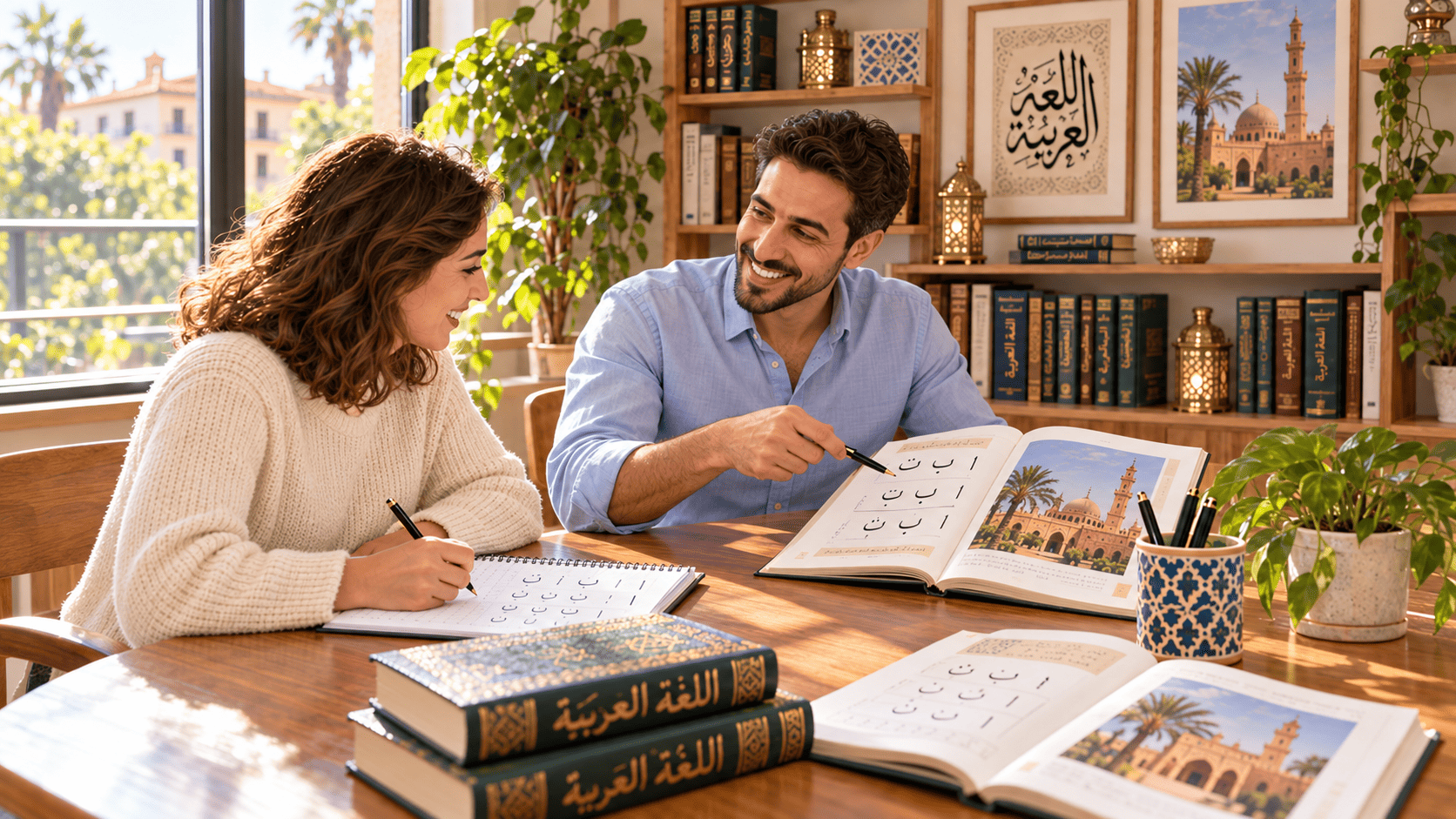 Lezione privata di arabo in aula 1
